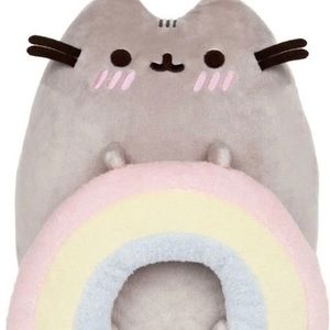 Pusheen Medium Rainbow Plush